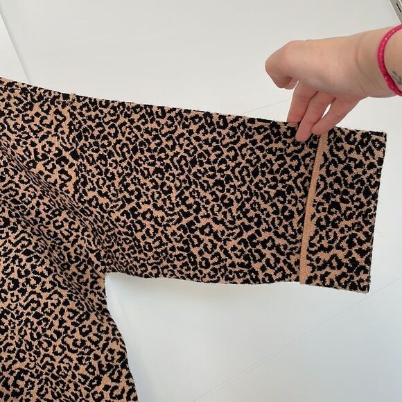 Tahari Leopard Print Sweater - Picture 3 of 9